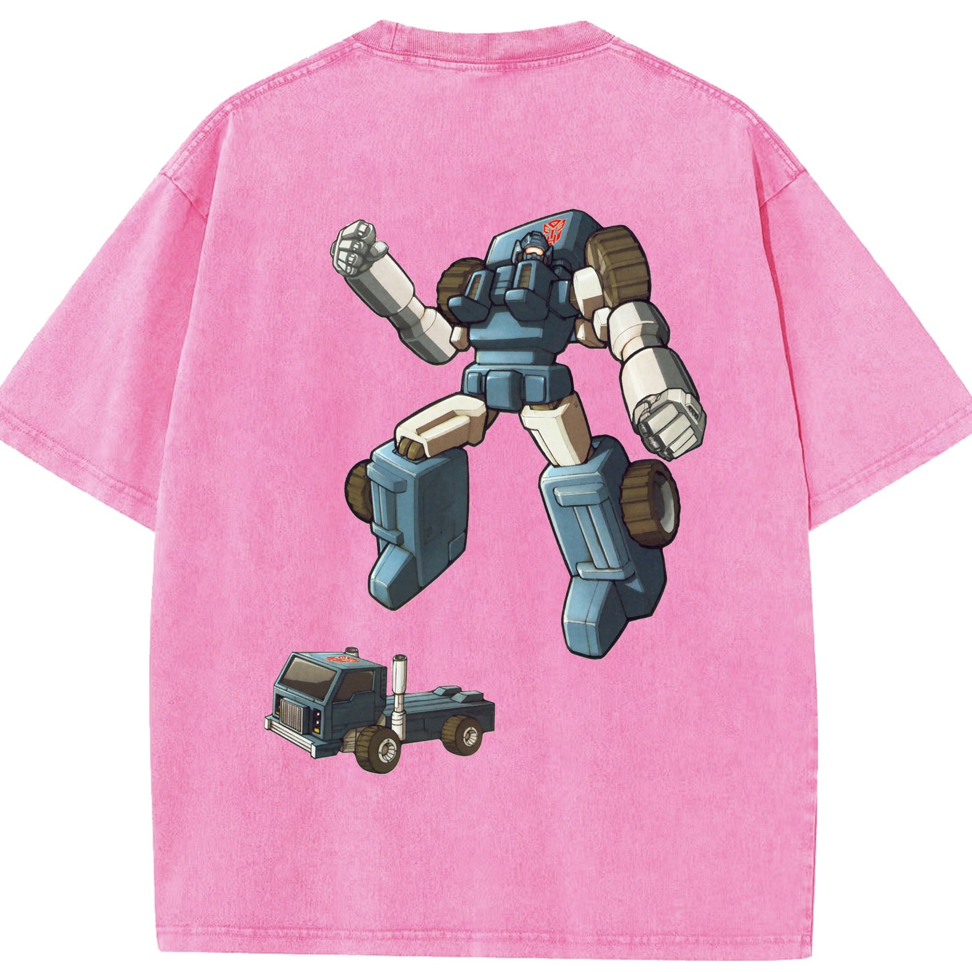 （画像用）  綿100% ヴィンテージ風 半袖Tシャツ（背面プリント）